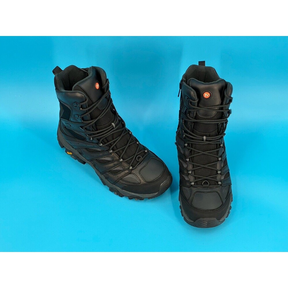 Merrell Moab 3 Thermo Extreme Waterproof Boots Mens 12 Black Insulated Vibram